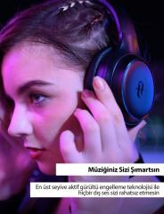 TAOTRONICS TT-BH060 SoundSurge 60 ANC 5.0 Bluetooth Siyah Kulaklık