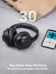 TAOTRONICS TT-BH060 SoundSurge 60 ANC 5.0 Bluetooth Siyah Kulaklık