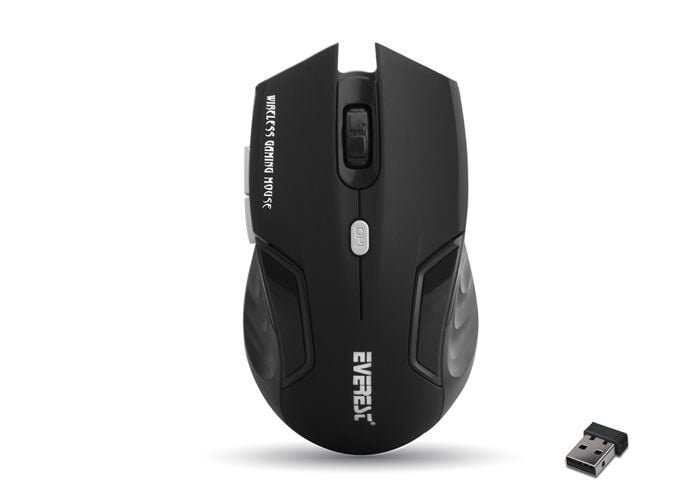 EVEREST Kablosuz Optik 2.4GHz Siyah Mouse KM-230