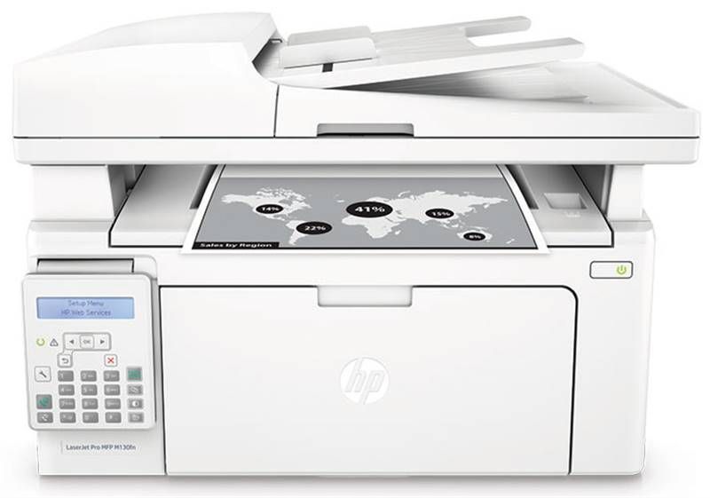 HP G3Q59A LaserJet Pro M130FN Mono Laser MFP Fakslı 22ppm A4 Yazıcı