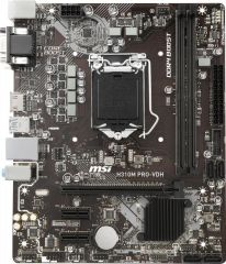 MSI Intel H310 1151 DDR4 2666MHz VGA/DVI/HDMI Anakart