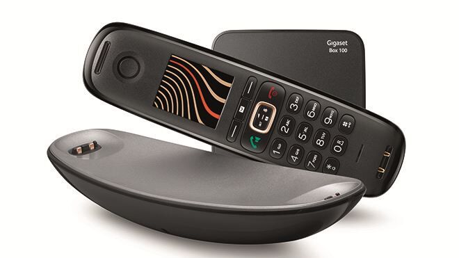 GIGASET CL750-BLACK 250 Rehber Caller ID Handsfree Dect Telefon