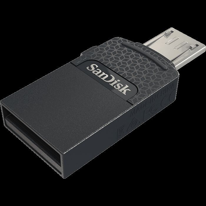 SANDISK 128GB Ultra Android Dual Drive USB2.0 Siyah USB Bellek