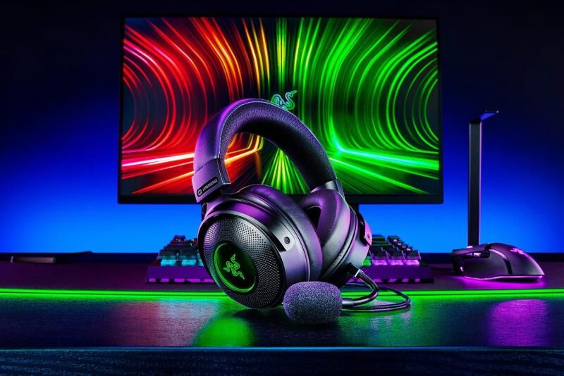 RAZER RZ04-03770100-R3M1 Kraken V3 Hypersense