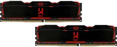 IRDM IRX320064L16A32GDC 32GB DDR4 3200MHZ CL16 DUAL CHANNEL KIT PC4-25600 X BLACK RAM