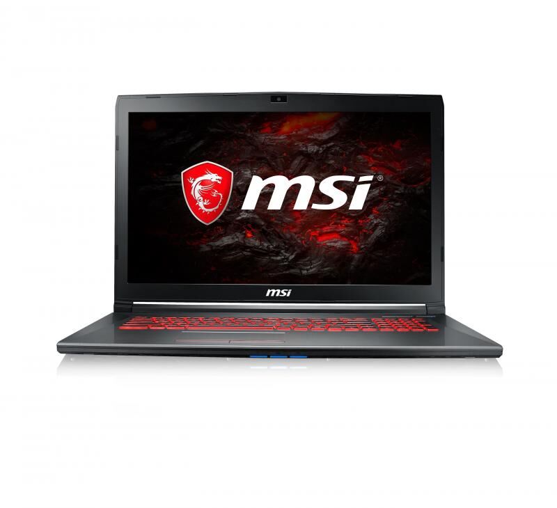 MSI i5-7300HQ 8GB 128GB SSD+1TB 2GB 17.3'' Free DOS Gaming Notebook GV72_7RD-880XTR