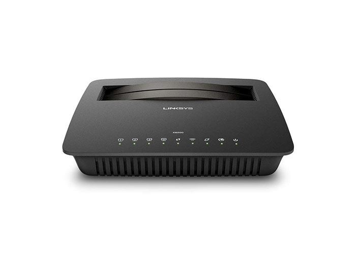 LINKSYS 733Mbps VDSL 4Port 2.4GHz ve 5GHz WiFi Router Modem X6200
