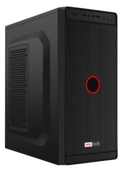 REDROCK 300W Powerlı Penceresiz ATX Siyah Kasa T789BR