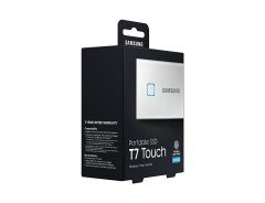 Samsung T7 Touch 500GB USB Gümüş Taşınabilir SSD
