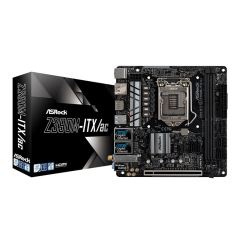 ASROCK İntel Z390M-ITX/AC 1151Pin,DDR4 4000MHZ+,Dual Ethernet,Mini ITX Anakart ASRZ390M-ITXAC