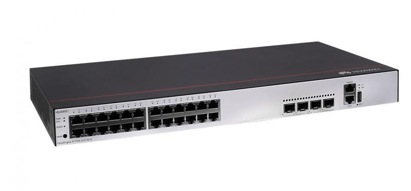 HUAWEI S1730S-S24T4X-A (24*10/100/1000BASE-T ports, 4*10GE SFP+ ports, AC