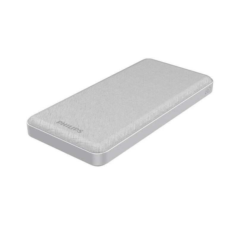 PHILIPS DLP1910NV-62 10.000 mAh 2 USB Çıkışlı Powerbank Gümüş