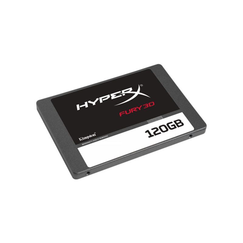 KINGSTON KC-S44120-6F 120GB HyperX Fury 3D Sata 3.0 500-500MB/s 2.5'' Flash SSD