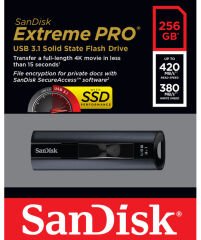 SANDISK SDCZ880-256G-G46 Extreme PRO® USB 3.2 Katı Hal Flash Diski 256 GB