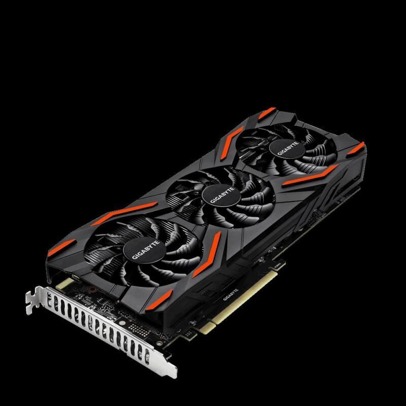 GIGABYTE VGA P104 4G 256B GDDR5X PCI-E GV-NP104D5X-4G