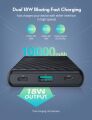 RAVPOWER RP-PB195 10000mAh SB Portable Charger-Black