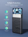RAVPOWER RP-PB195 10000mAh SB Portable Charger-Black