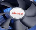 AKASA 80mm Fan Intel LGA775/1156 Uyumlu İşlemci Soğutucu AK-CC7108ES01