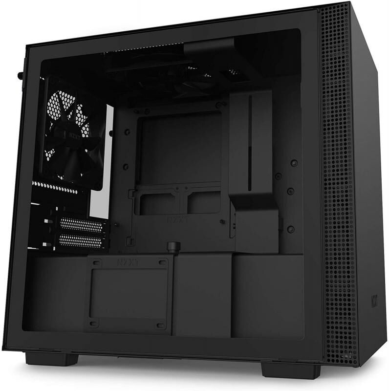 NZXT CA-H210B-B1 New features: Front I/O USB Type-C Port and Tempered glass side panel