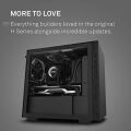 NZXT CA-H210B-B1 New features: Front I/O USB Type-C Port and Tempered glass side panel