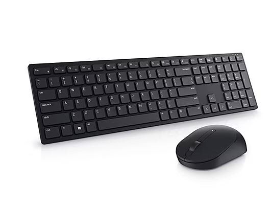 DELL 580-AJRP Pro Wireless Keyboard and Mouse KM5221W US International QWERTY