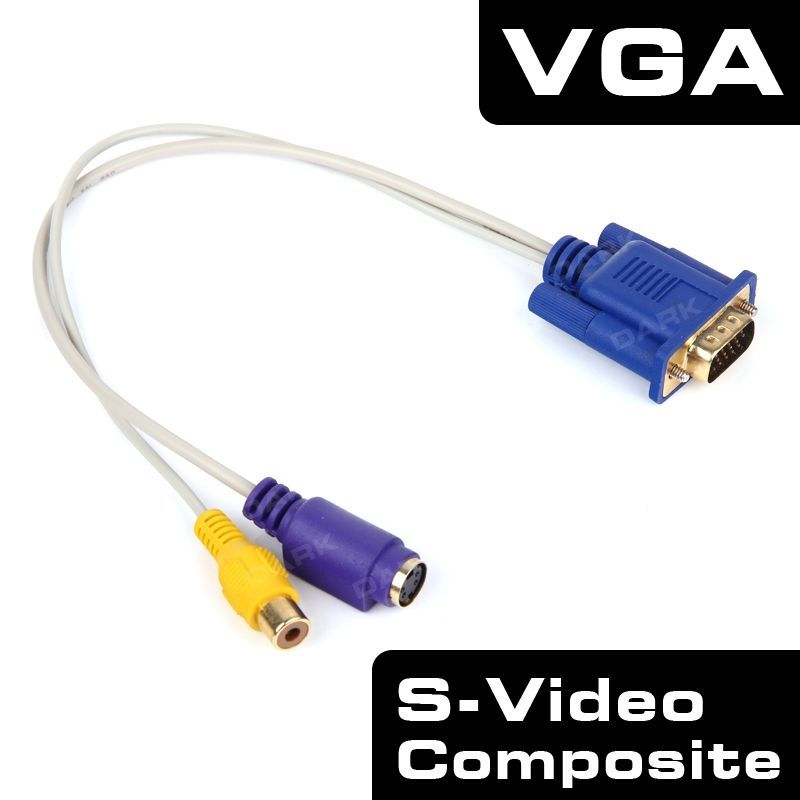 DARK DK-HD-AVGAXVIDEO VGA- S-Video Çevirici