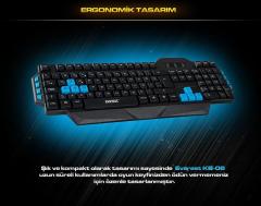 EVEREST KB-06 USB Gaming Q Klavye