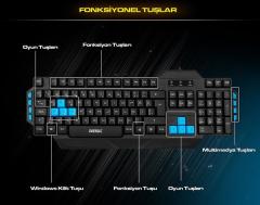 EVEREST KB-06 USB Gaming Q Klavye