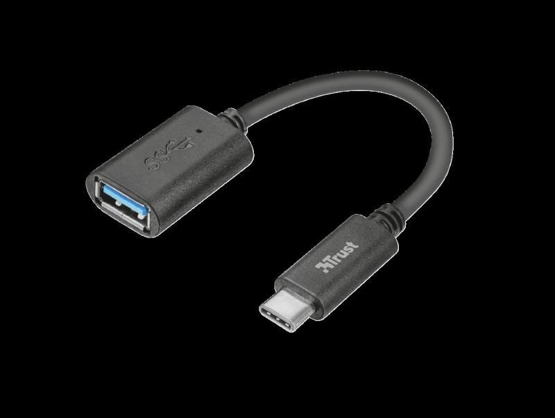 TRUST 20967 USB-C TO USB 3.0 Siyah Dönüştürücü