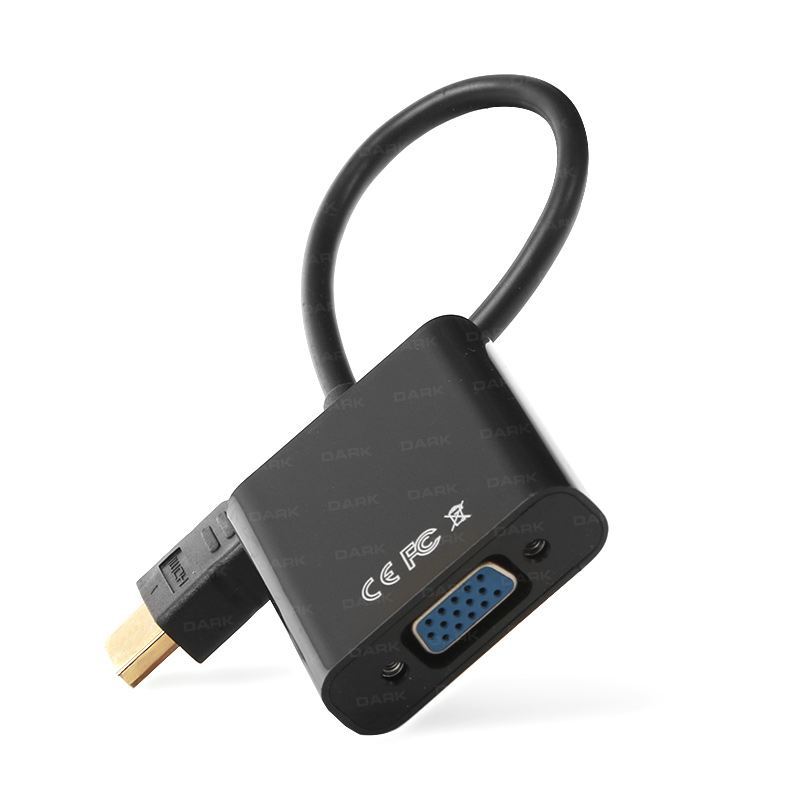 DARK HDMI - VGA Aktif Dijital-Analog Çevirici DK-HD-AHDMIXVGA4
