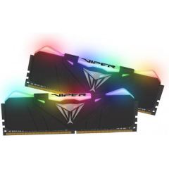 PATRIOT PVR432G320C6K 32GB (16GBx2) 3200MHz DDR4 VIPER DUAL RGB BLACK Gaming Masaüstü Ram