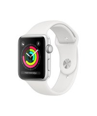 Apple Watch Series 3 GPS 42 mm Gümüş Rengi Alüminyum Kasa ve Puslu Gri Spor Kordon Akıllı Saat