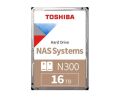 TOSHIBA HDWG31GUZSVA 3.5'' 16TB 7200 SATA3 512MB N300 7/24 NAS