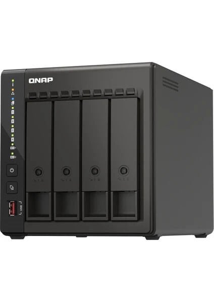Qnap Ts 453E-8G 4 HDD Yuvalı 3.5'' Nas Depolama Ünitesi (QN-TS-453E-8G)