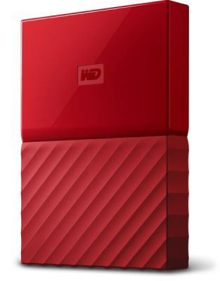 WD WDBS4B0020BRD-WESN 2TB 2.5'' My Passport USB3.0 Kırmızı Harici HardDisk