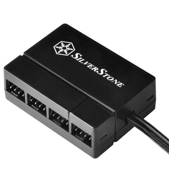 SILVERSTON 8 x 4 Pin PWM çoklayıcı hub SST-CPF04