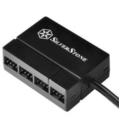 SILVERSTON 8 x 4 Pin PWM çoklayıcı hub SST-CPF04
