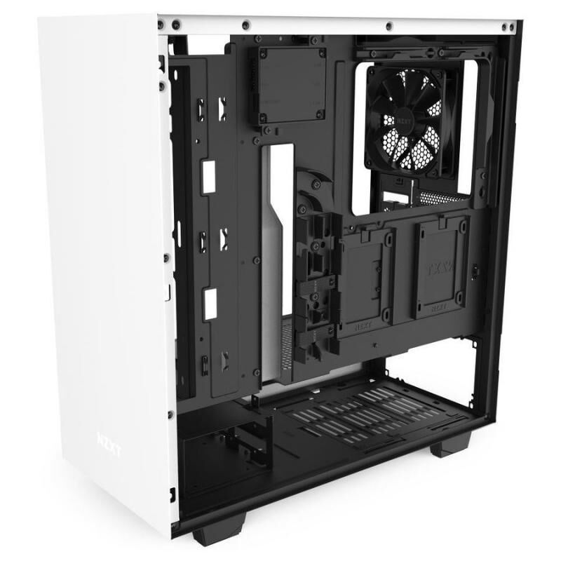 NZXT CA-H510I-W1 H510i Compact Mid Tower White/Black Chassis with Smart Device 2? 2x