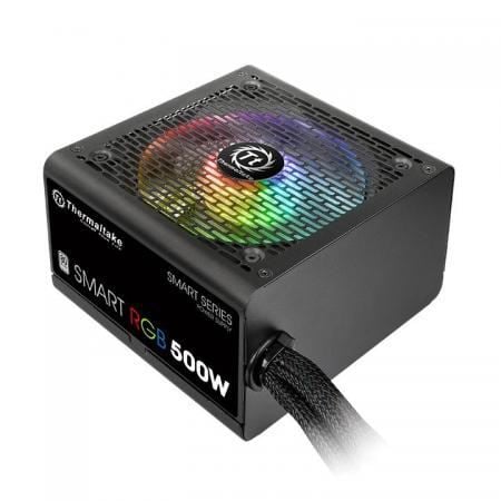 THERMALTAK Smart 500W 80+,12cm RGB Led Fanlı