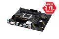 ASUS  Intel B360 1151 DDR4 2666MHz  HDMI/DVI M2 USB3.1 AURA RGB Anakart