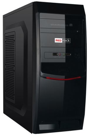 REDROCK T739BR 250W Powerlı Penceresiz ATX Siyah Kasa