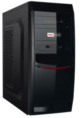 REDROCK T739BR 250W Powerlı Penceresiz ATX Siyah Kasa