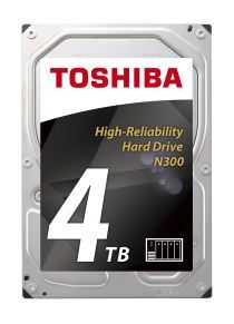 TOSHIBA N300 HDWQ140UZSVA 4TB N300 Sata 3.0 7200RPM 128MB 3.5'' NAS Dahili Disk