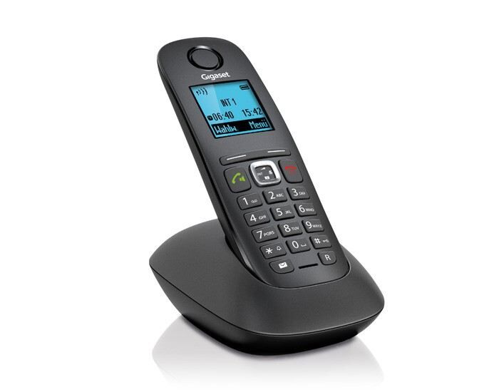 GIGASET 150 Rehber Caller ID Handsfree Dect Telefon A540-BLACK