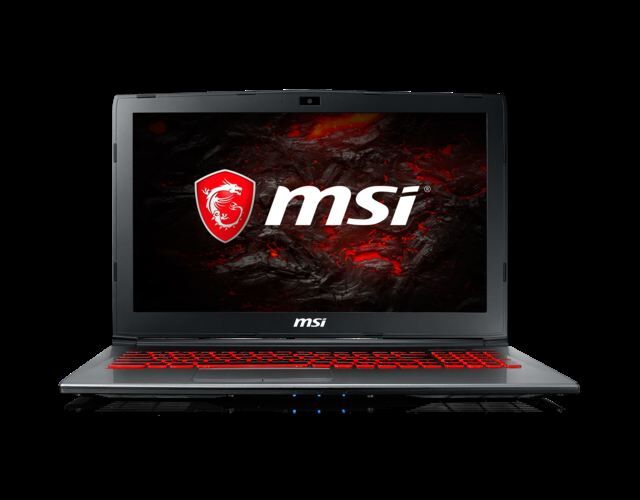 MSI i5-7300HQ 8GB 128GB SSD+1TB 2GB 15.6'' Free DOS Gaming Notebook GV62_7RC-083XTR