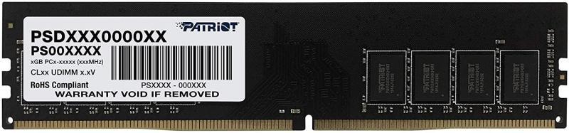 PATRIOT PSD416G26662 16GB 16GBx1 2666MHz DDR4 SINGLE Signature Masaüstü Ram