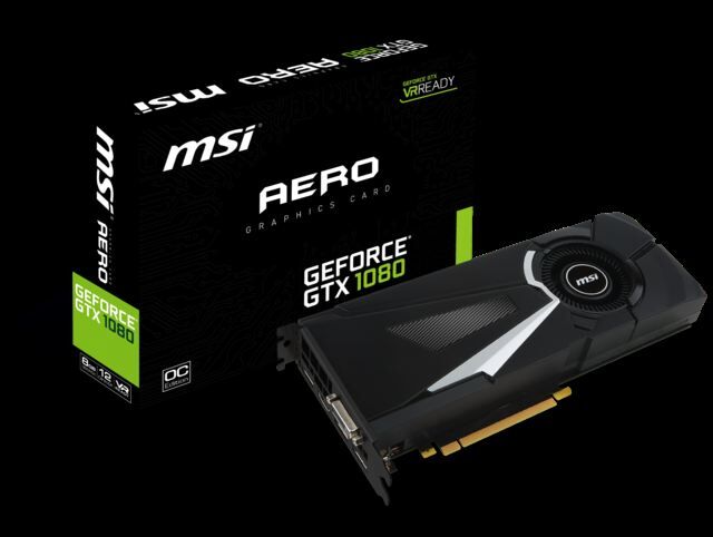 MSI GTX1080 8GB 256B GDDR5 DVI/HDMI/DP Nvidia Ekran Kartı