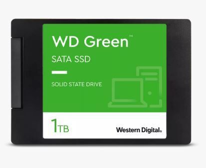 WD WDS100T3G0A 1TB GREEN SATA 3.0 545-465MB/s 7mm 2.5'' SSD