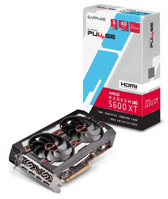 SAPPHIRE 11296-01-20G AMD RX5600XT 6G 192 BT GDDR6 Ekran Kartı