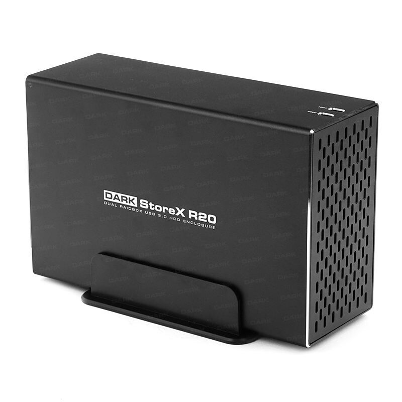 DARK 2x3.5'' USB3.0 Hot Swap Disk Destekli Alüminyum Disk İstasyonu DK-AC-DSX21U3R